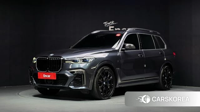 BMW X7 (G07) 2021 Серый из Кореи