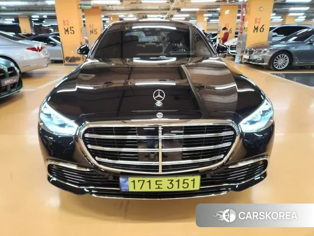 Mercedes-Benz S-Class W223 2025 Черный из Кореи