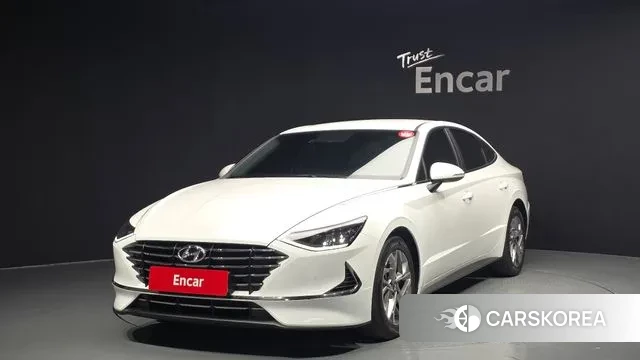 Hyundai Sonata (DN8) 2021 Белый из Кореи