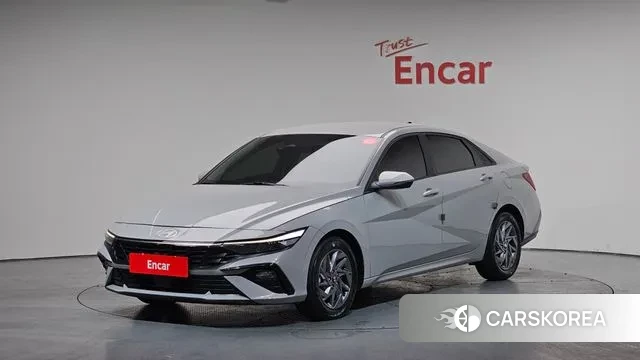 Hyundai The New Avante Hybrid (CN7) 2023 Серебристо-серый из Кореи