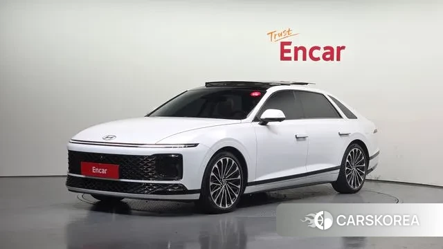 Hyundai Grandeur Hybrid (GN7) 2023 Белый из Кореи