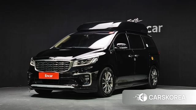 Kia The New Carnival 2019 Черный из Кореи