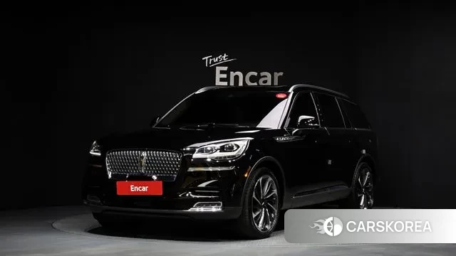 Lincoln Aviator 2nd generation 2023 Черный из Кореи