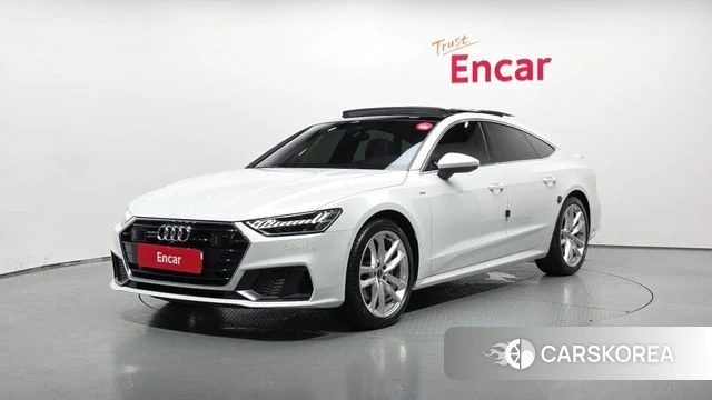 Audi A7 (4K) 2022 Белый из Кореи