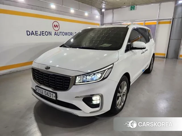 Kia The New Carnival 2019 Жемчужный цвет из Кореи