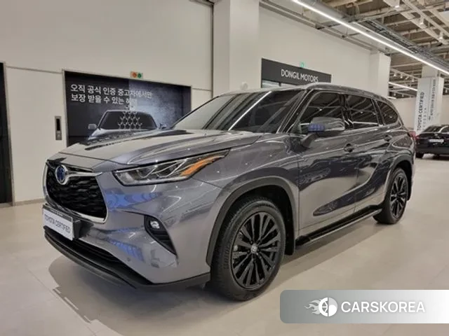 Toyota Highlander 4th Generation 2023 Серый из Кореи