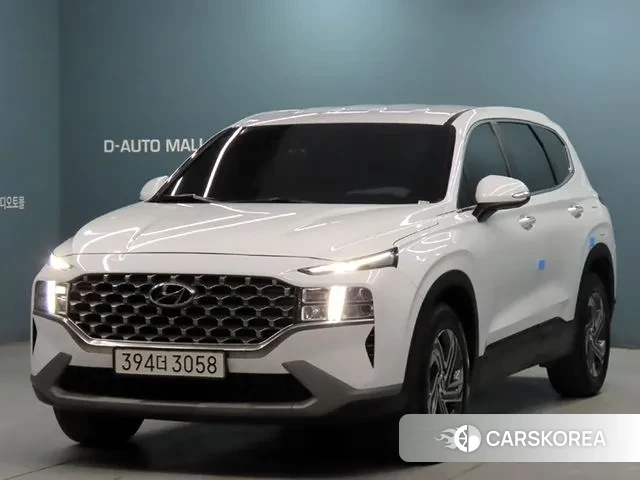 Hyundai The New Santa Fe 2021 Белый из Кореи