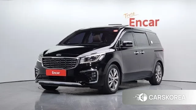 Kia The New Carnival 2018 Черный из Кореи