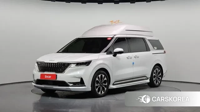 Kia Carnival 4th generation 2021 Белый из Кореи