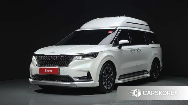 Kia Carnival 4th generation 2021 Белый из Кореи
