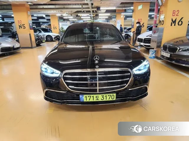 Mercedes-Benz S-Class W223 2025 Черный из Кореи