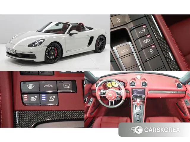 Porsche 718 Boxster 2021 Жемчужный цвет из Кореи