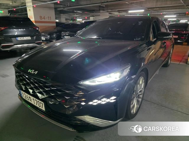 Kia K8 2021 Черный из Кореи