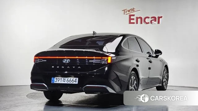 Hyundai Sonata D Edge Hybrid (DN8) 2023 Черный из Кореи