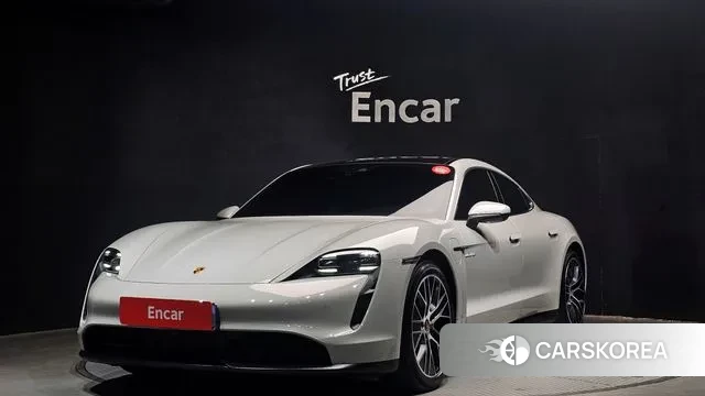 Porsche Taycan 2024 Серебристо-серый из Кореи