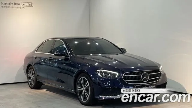 Mercedes-Benz E-Class W213 2022 Синий из Кореи