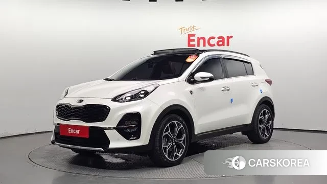 Kia Sportage The Bold 2018 Белый из Кореи