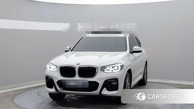 BMW X3 (G01) 2021 Черный из Кореи