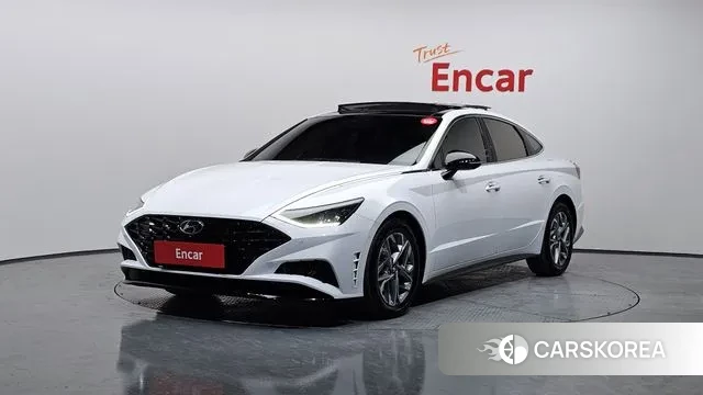 Hyundai Sonata (DN8) 2022 Белый из Кореи