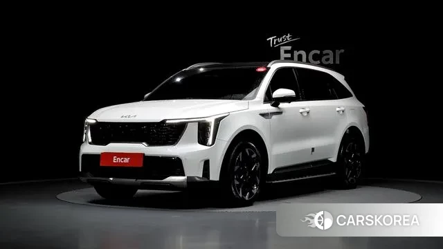 Kia The New Sorento 4th Generation 2023 Белый из Кореи