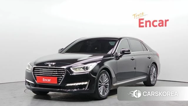 Genesis EQ900 2018 Черный из Кореи