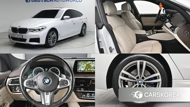 BMW 6 Series GT (G32) 2018 Белый из Кореи