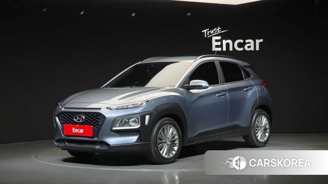 Hyundai Kona 2018 Светло-серебряный цвет из Кореи
