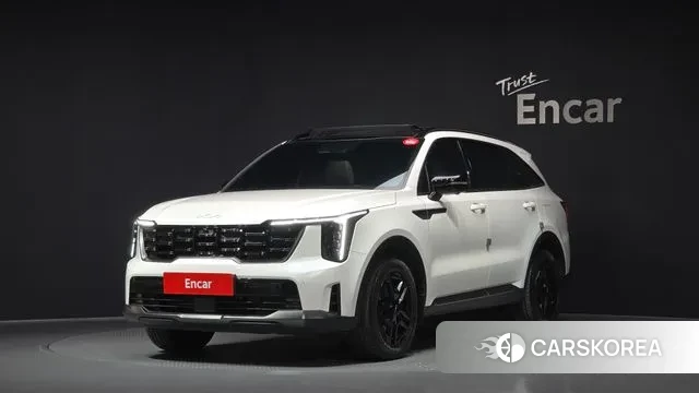 Kia The New Sorento 4th Generation 2023 Белый из Кореи