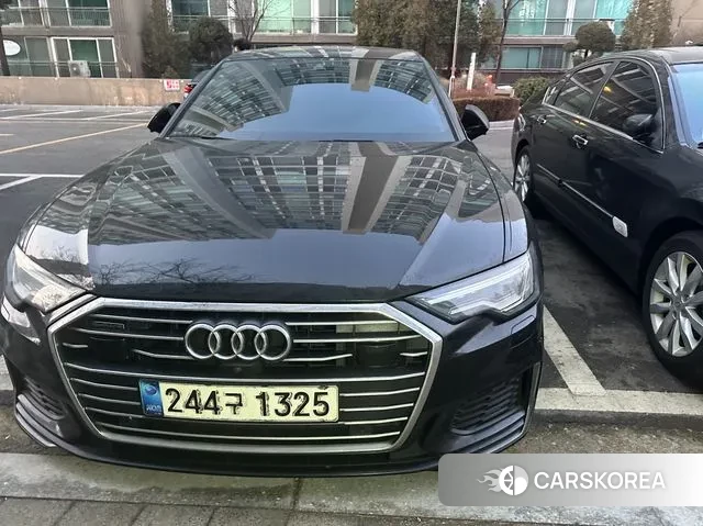 Audi A6 (C8) 2020 Белый из Кореи