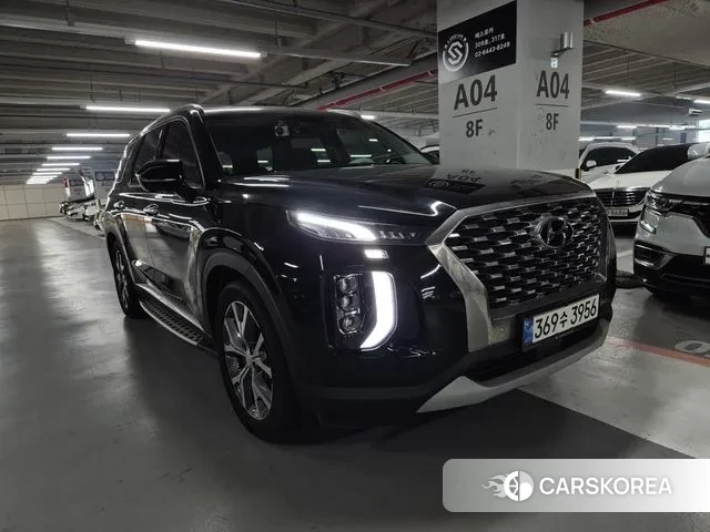 Hyundai Palisade 2021 Черный из Кореи