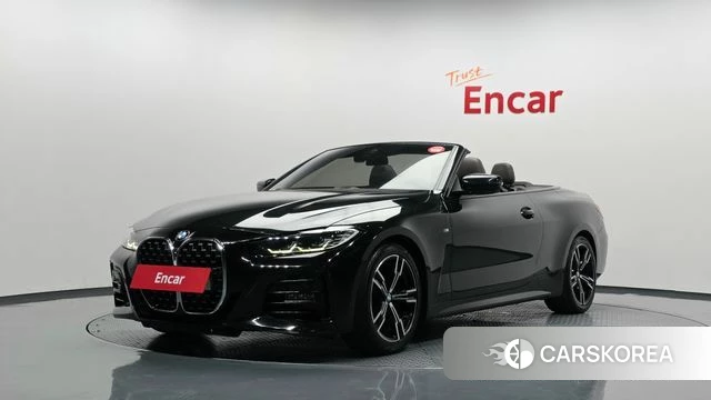 BMW 4 Series (G22) 2021 Черный из Кореи