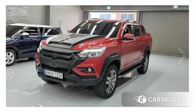 Ssangyong Rexton Sports 2018 Красный из Кореи