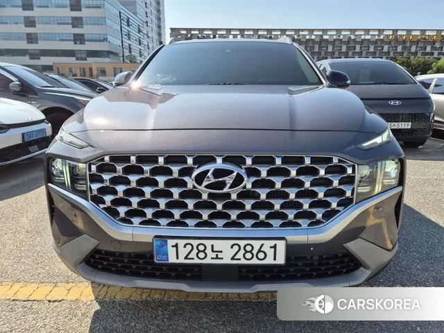 Hyundai The New Santa Fe 2020 Серый из Кореи
