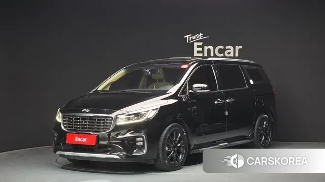 Kia The New Carnival 2018 Черный из Кореи