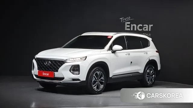 Hyundai Santa Fe TM 2019 Белый из Кореи