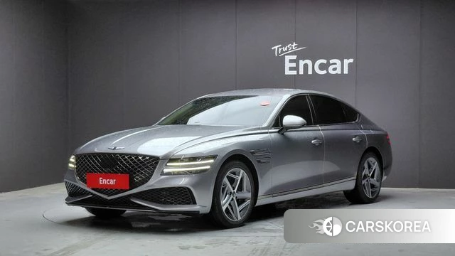 Genesis G80 (RG3) 2023 Серебряный из Кореи