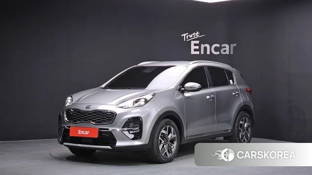 Kia Sportage The Bold 2020 Серый из Кореи
