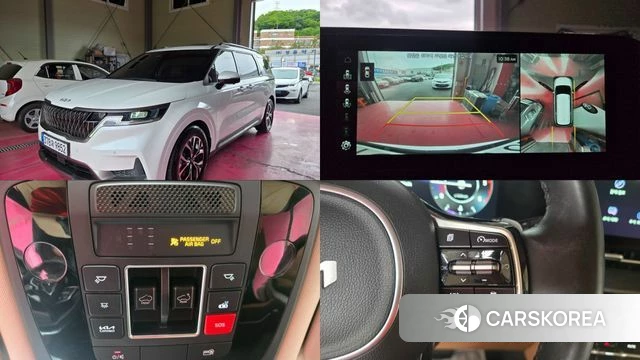 Kia Carnival 4th generation 2022 Белый из Кореи