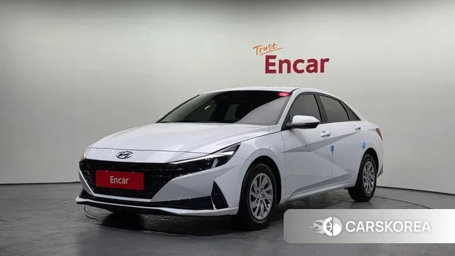 Hyundai Avante (CN7) 2020 Белый из Кореи