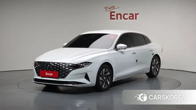 Hyundai The New Grandeur IG Hybrid 2021 Белый из Кореи