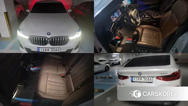 BMW 6 Series GT (G32) 2022 Белый из Кореи