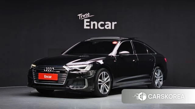 Audi A6 (C8) 2022 Черный из Кореи