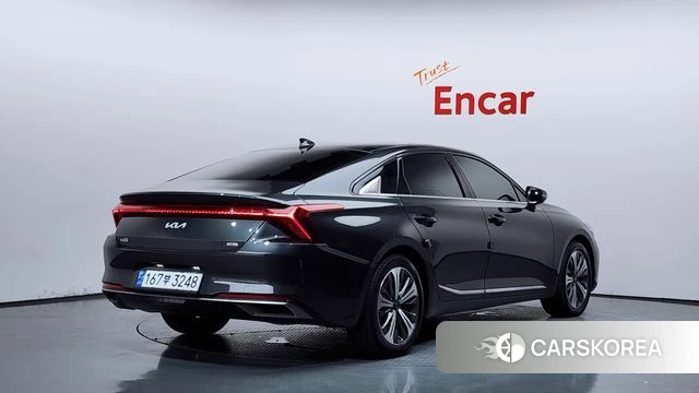 Kia K8 Hybrid 2023 Серый из Кореи