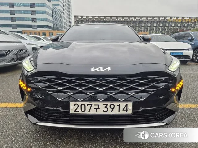 Kia K8 Hybrid 2022 Черный из Кореи