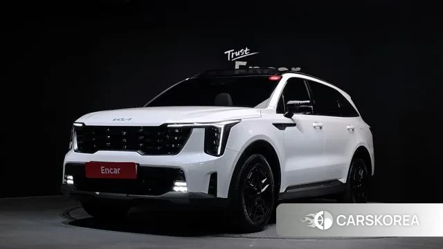 Kia The New Sorento 4th Generation 2023 Белый из Кореи