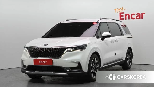Kia Carnival 4th generation 2021 Белый из Кореи