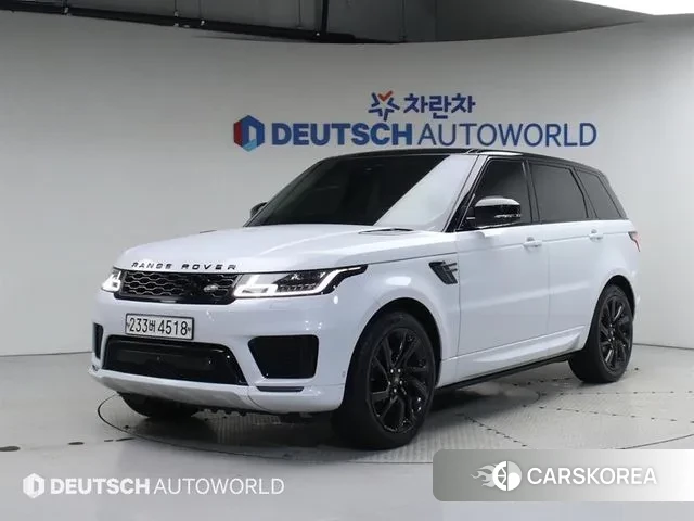 Land Rover Range Rover Sport 2nd Generation 2019 Белый из Кореи