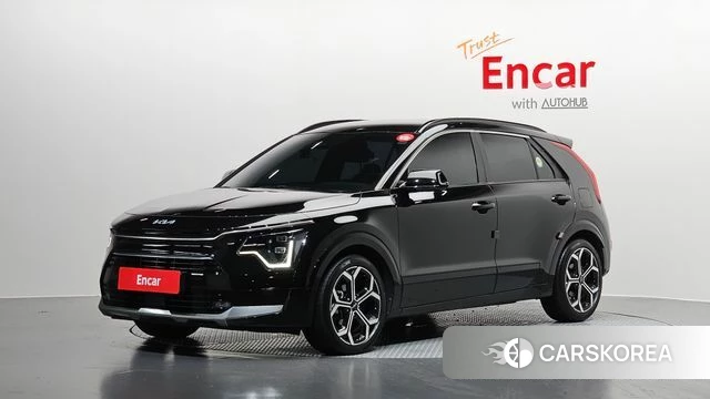 Kia Di Ol Nu Niro 2022 Черный из Кореи
