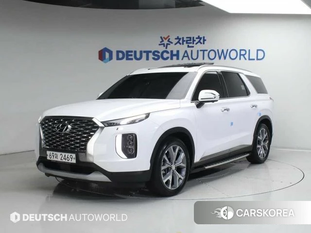 Hyundai Palisade 2019 Белый из Кореи