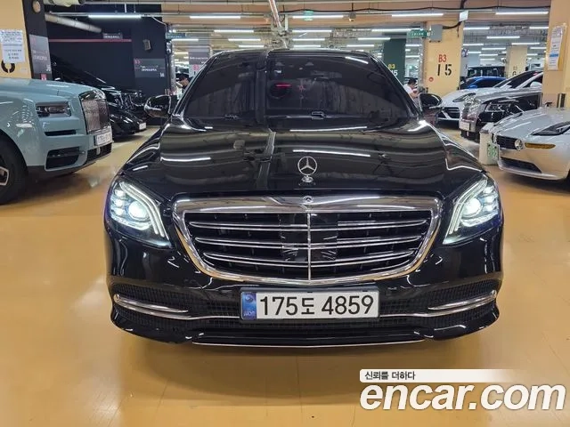 Mercedes-Benz S-Class W222 2019 Черный из Кореи